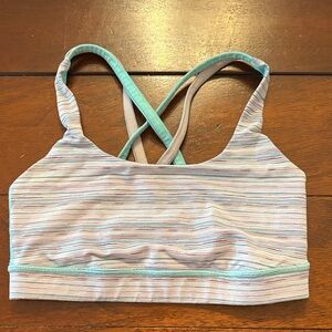 lululemon athletica Striped Sports Bra - Multicolor
